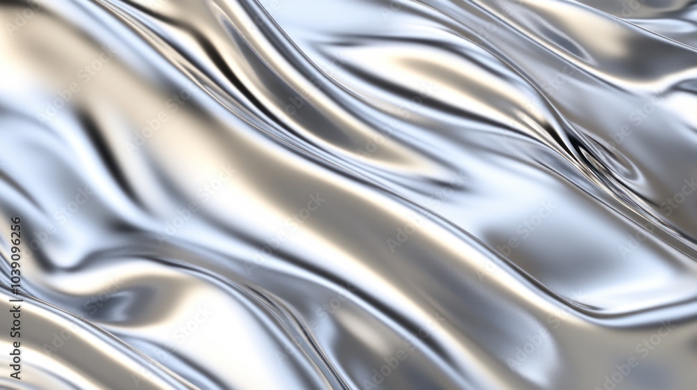 Abstract Metallic Waves Abstract Metallic Waves
