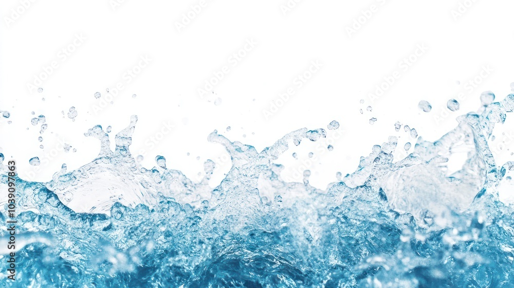 Water Splashing and Droplets Water Splashing and Droplets