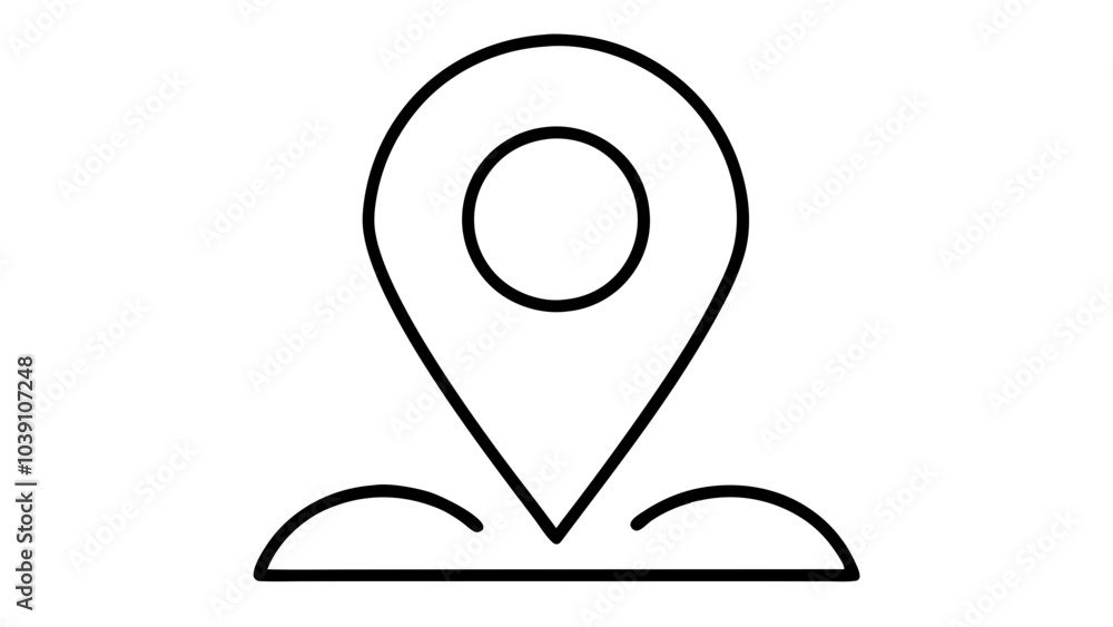 Location Icon Pinpoint Navigation Map Marker Symbol Location Icon Pinpoint Navigation Map Marker Symbol
