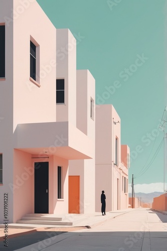 houses on the street