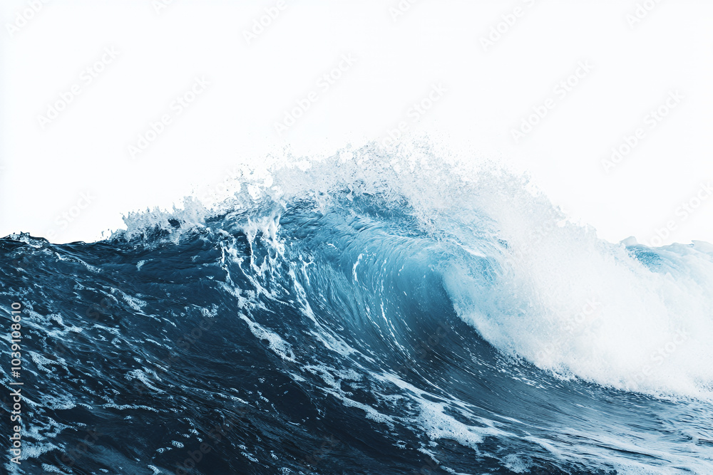a wave that is blue a wave that is blue
