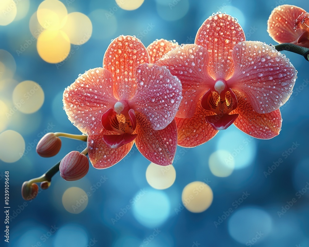 Beautiful orchid flowers with water droplets. Perfect for websites, articles, or social media posts about flowers, beauty, or nature. Beautiful orchid flowers with water droplets. Perfect for websites, articles, or social media posts about flowers, beauty, or nature.