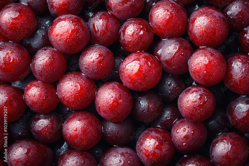 Close-up shot of fresh red grapes. Perfect for depicting freshness, abundance, or the beauty of nature. Close-up shot of fresh red grapes. Perfect for depicting freshness, abundance, or the beauty of nature.