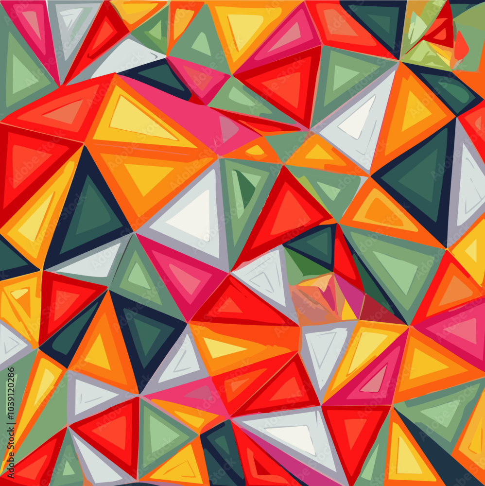 colorful triangles colorful triangles