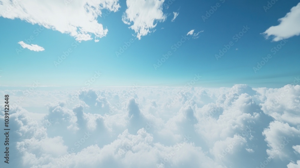 Fototapeta premium Above the Clouds