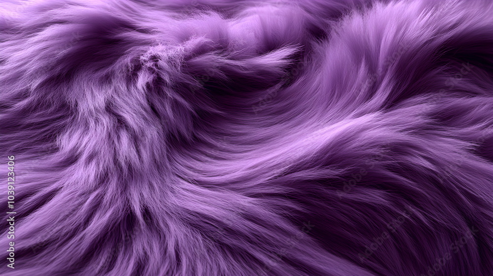 Close-up of soft, fluffy purple fur texture. Cozy and bright texture image, perfect for backgrounds, clothing designs and soft textile concepts. Creates a homey atmosphere. Close-up of soft, fluffy purple fur texture. Cozy and bright texture image, perfect for backgrounds, clothing designs and soft textile concepts. Creates a homey atmosphere.