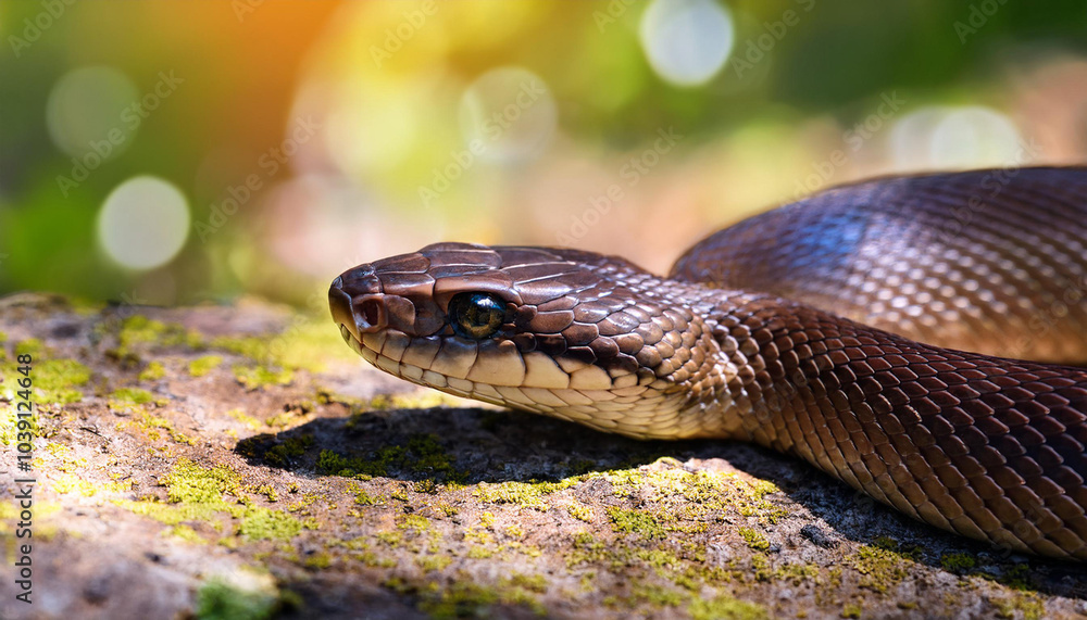 Fototapeta premium Close-Up of a Snake