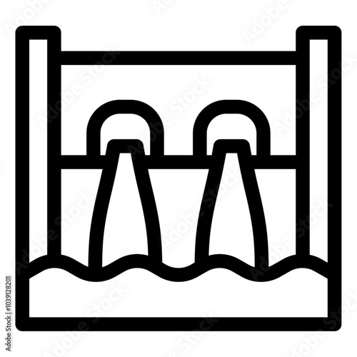 water dam icon
