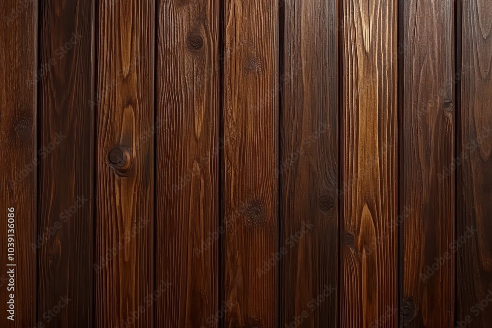 Detailed wooden wall texture, rich brown shades, ideal for backgrounds and design projects. Detailed wooden wall texture, rich brown shades, ideal for backgrounds and design projects.