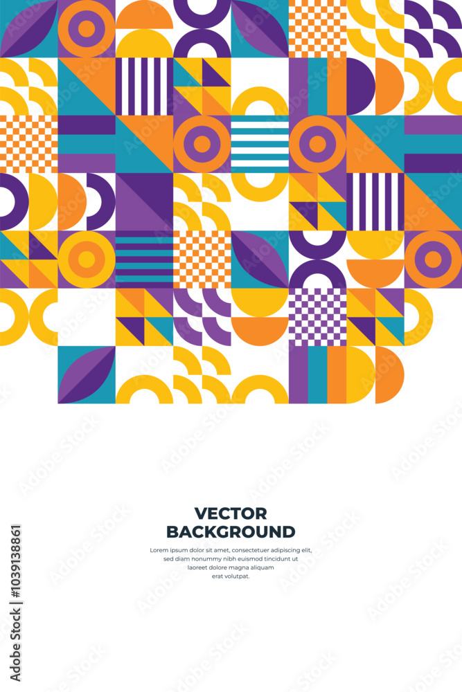 Obraz premium colorful geometric; polygon shape; mosaic; polygonal; abstract geometric; pattern shape; background geometric; abstract polygon; geometric pattern; colorful shapes; abstract colorful; background