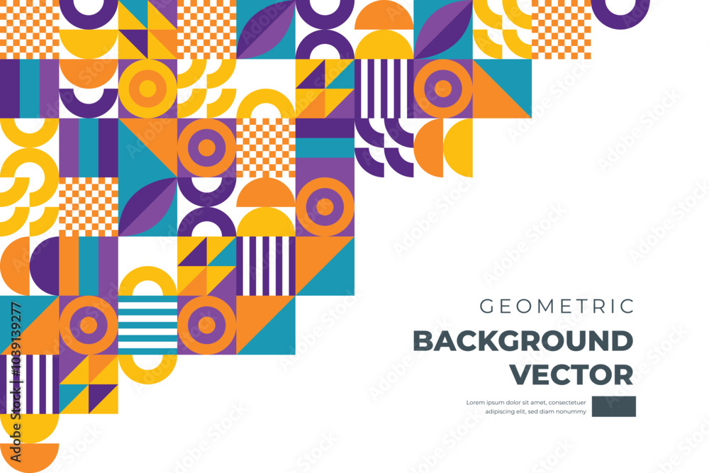 Obraz premium colorful geometric; polygon shape; mosaic; polygonal; abstract geometric; pattern shape; background geometric; abstract polygon; geometric pattern; colorful shapes; abstract colorful; background