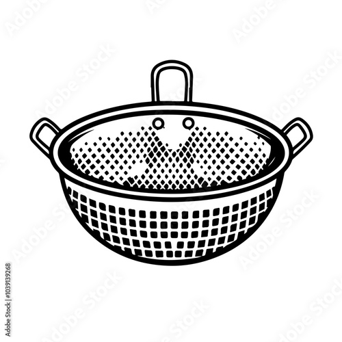 Deep Fryer Basket Simple Design