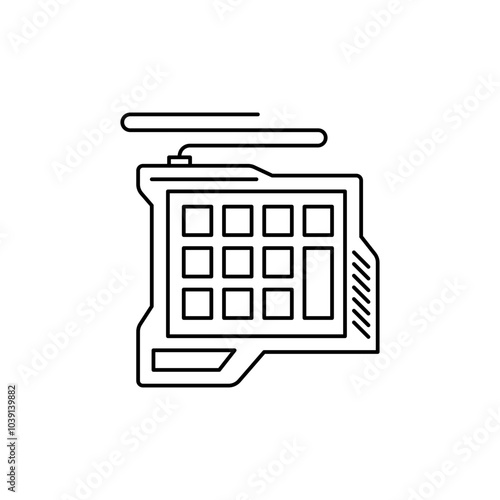 Gaming keyboard icons