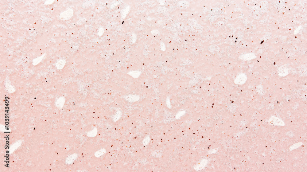 Abstract Pink and White Swirl Background with Black Speckles Abstract Pink and White Swirl Background with Black Speckles