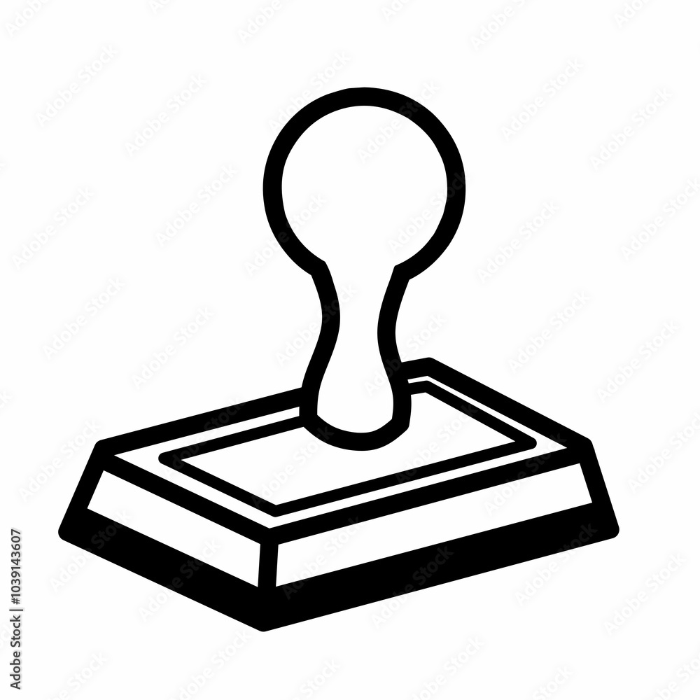 Eraser black icon with white background Eraser black icon with white background