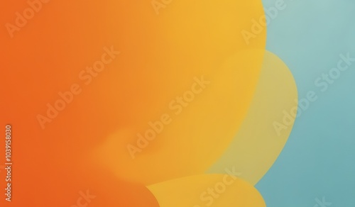 orange to blue gradient