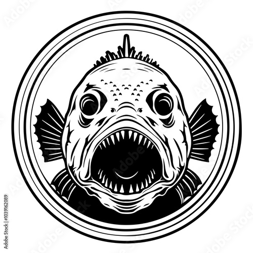 Fangtooth Fish Face