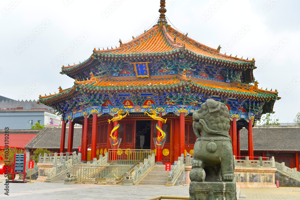 Obraz premium Traditional style architecture in China