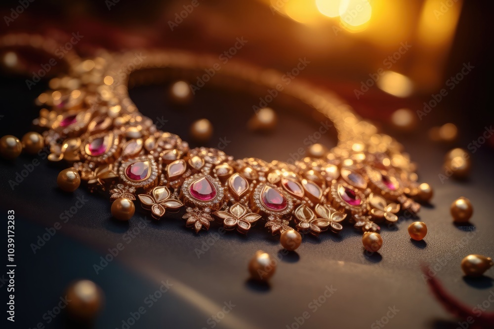 Golden wedding jewelry on digital background Golden wedding jewelry on digital background