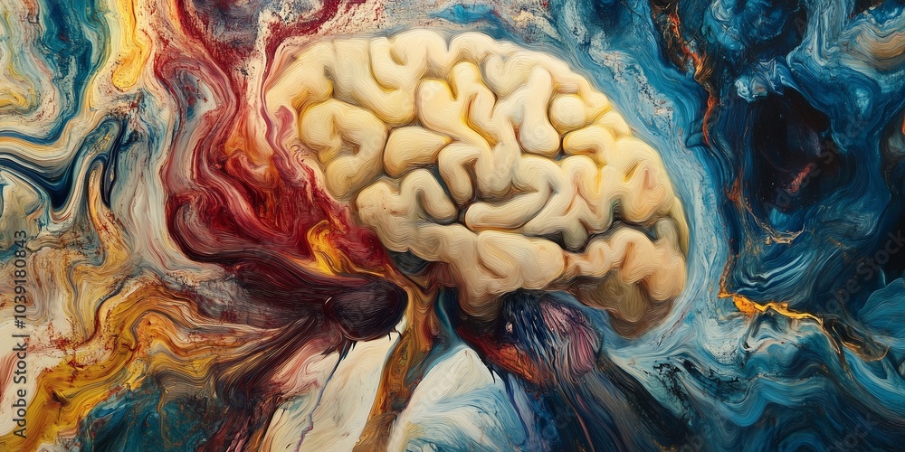 Obraz premium Brain Coordinates Bodily Functions, Processes Information, and Regulates Behavior