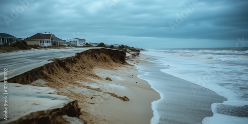 Coastal Erosion From Hurricanes Reshapes Shorelines, Displaces Wildlife, and Threatens Human Habitats