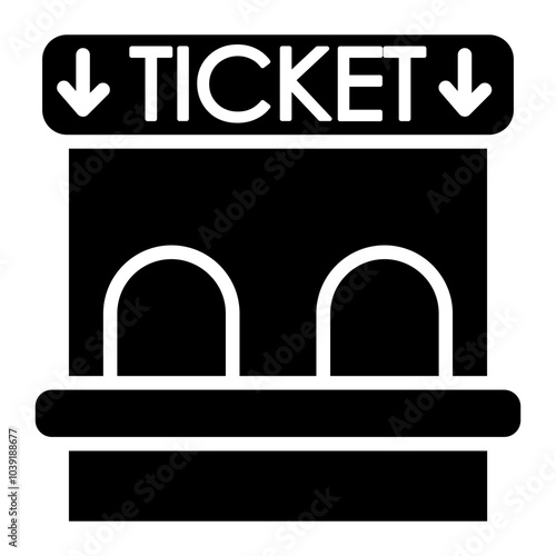 ticket Solid icon