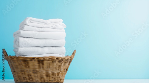 Fresh and Clean: A stack of...