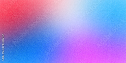 Colourful gradient with noise texture suitable for backgrounds