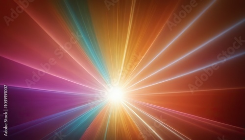 Digital Art Radiant Rays of Light Wallpaper 5