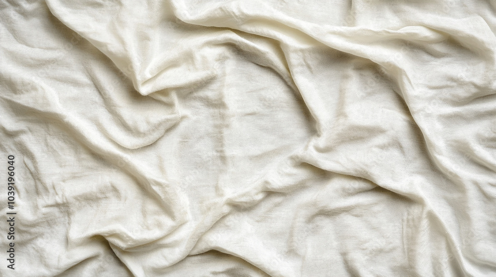 Dirty and wrinkled white T-shirt detailed view Dirty and wrinkled white T-shirt detailed view