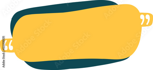 Quotes frame. Quote remark, mention quotations frame and callout text template. Talk remark quotation frames, citation memo or dialog box bubble. Isolated vector symbols icon on white background