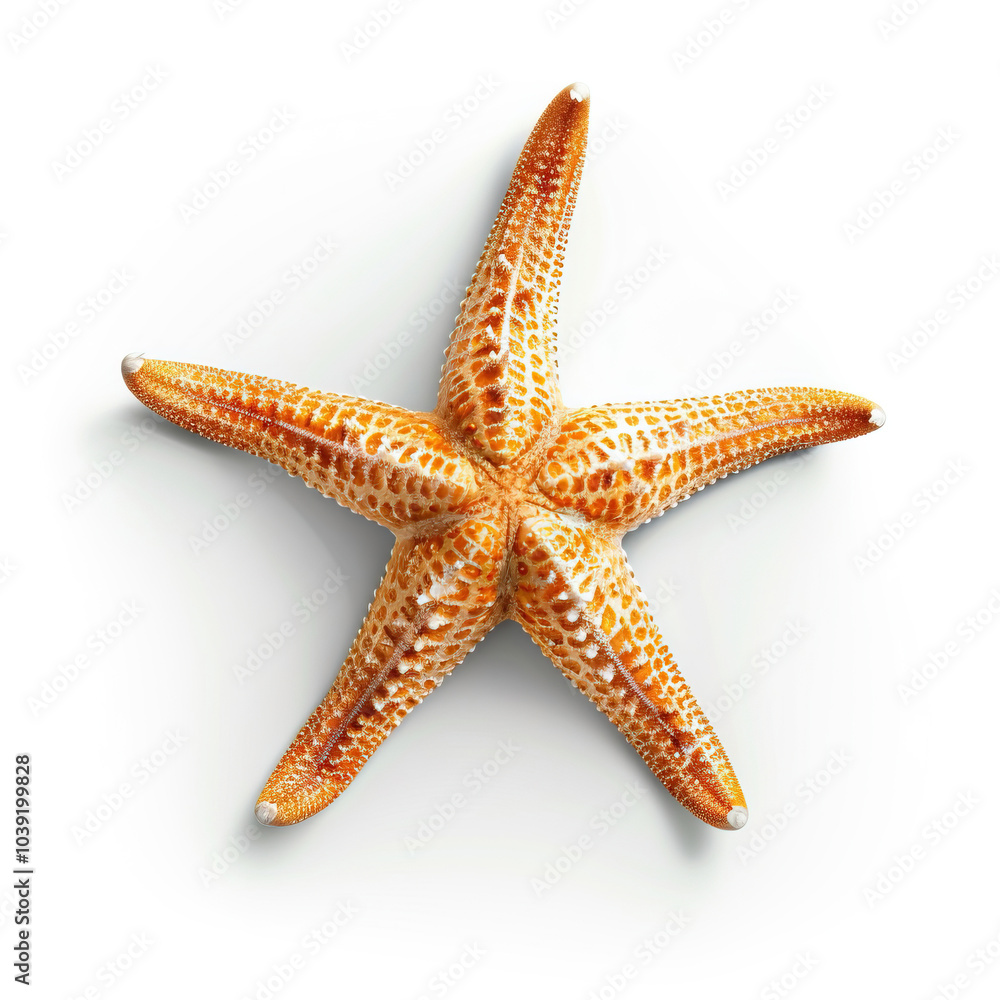 star fish. photo realistic of star fish on white background. star fish. photo realistic of star fish on white background.