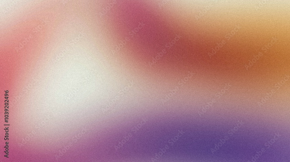 Fototapeta premium Magenta purple orange vibrant colorful retro white grainy gradient texture backdrop design, ideal for projects