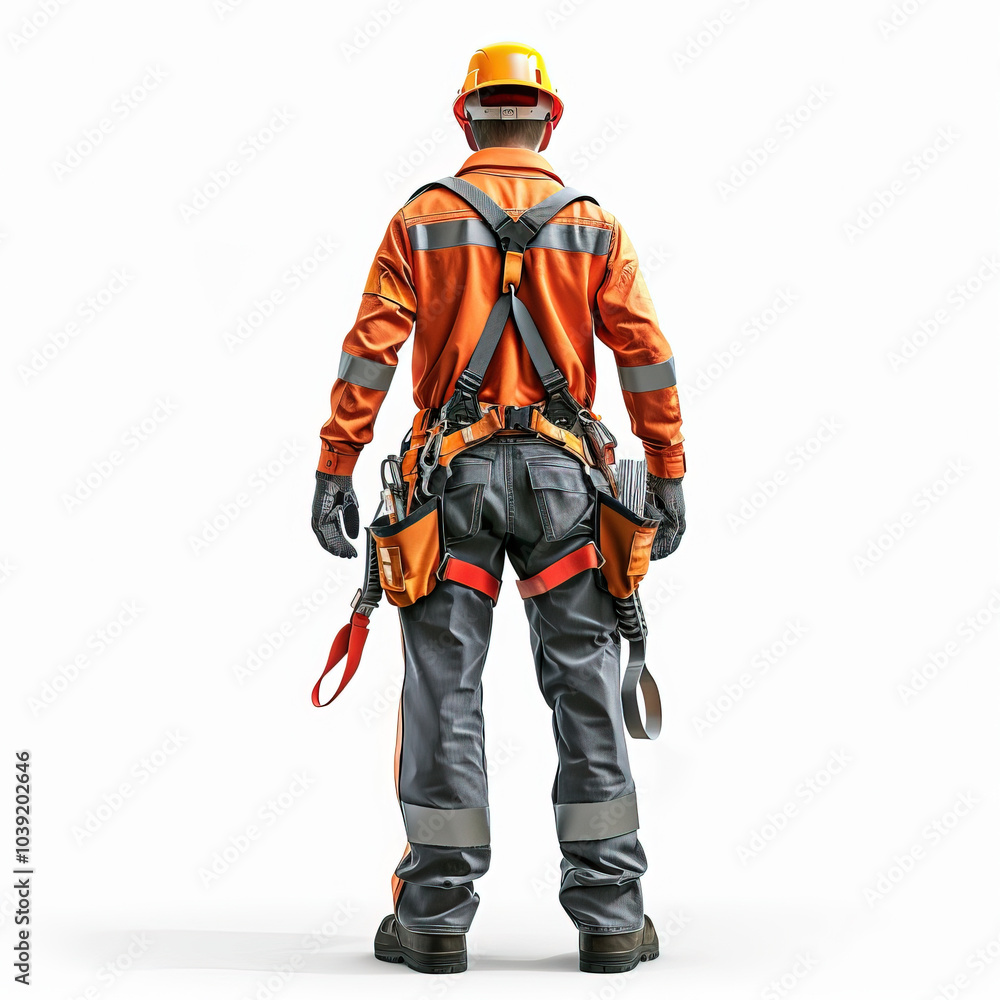 full set of safety equipment for construction worker full set of safety equipment for construction worker