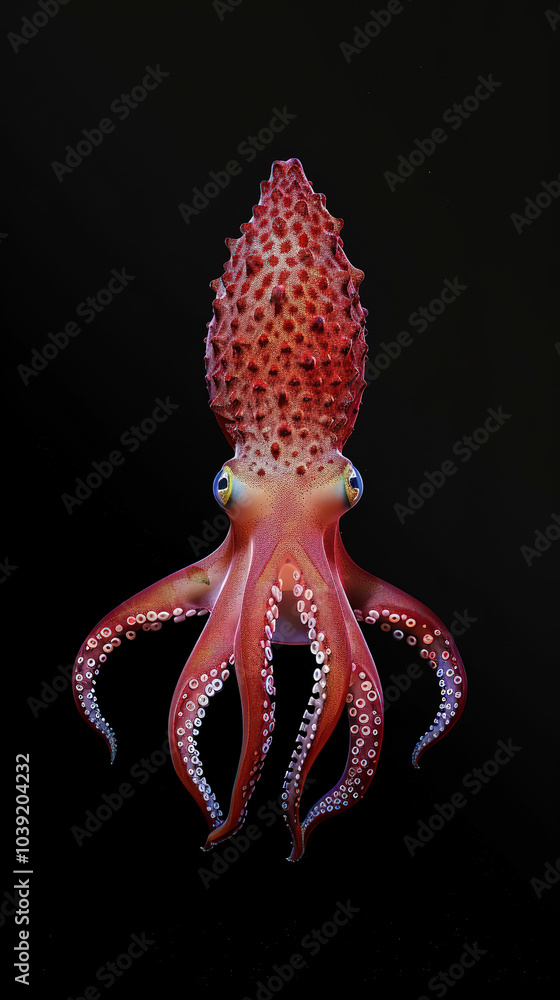 Strawberry Squid in the Ocean Depths Strawberry Squid in the Ocean Depths