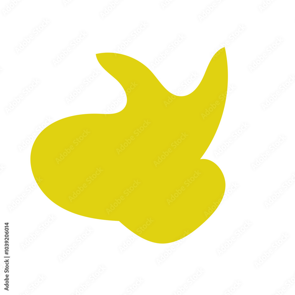 Blue yellow abstract shapes vectors Blue yellow abstract shapes vectors
