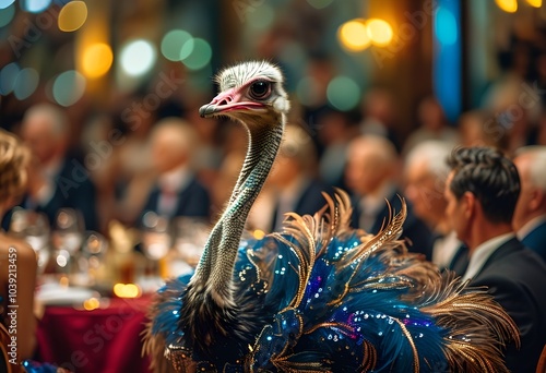 dancer ostrich