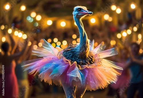 dancer ostrich