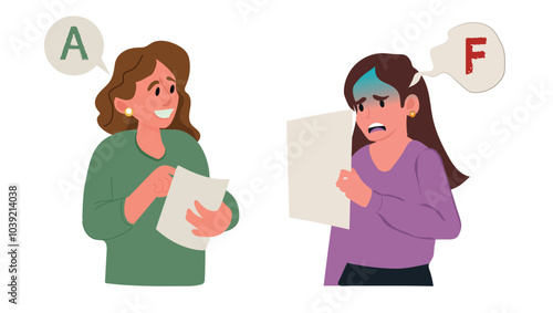 girls and women in various situations