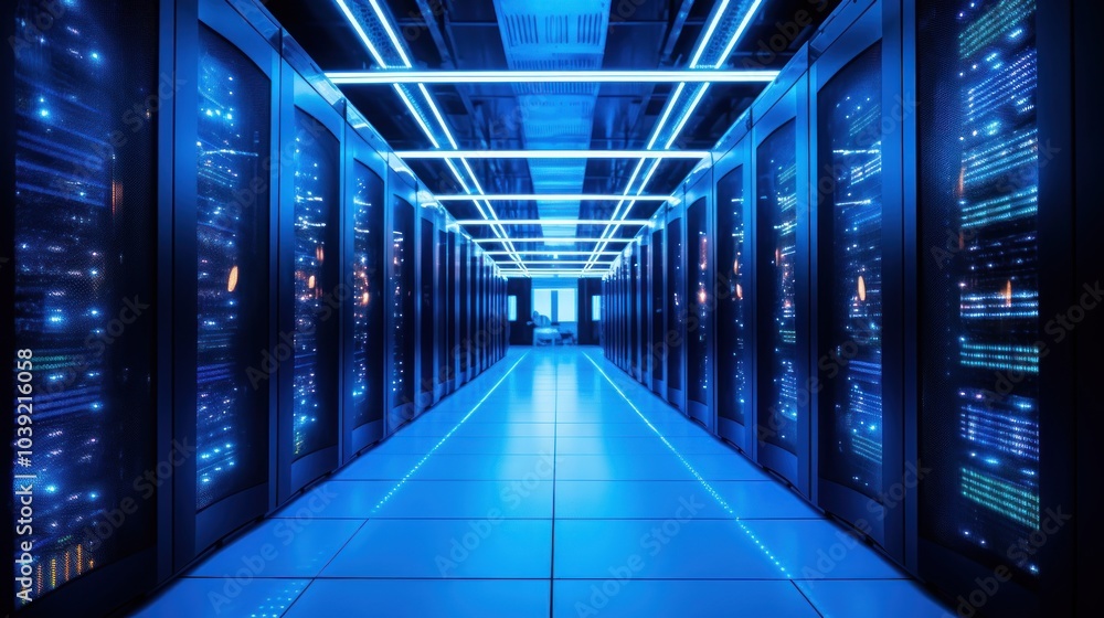 Server Room: A Digital Heartbeat Server Room: A Digital Heartbeat