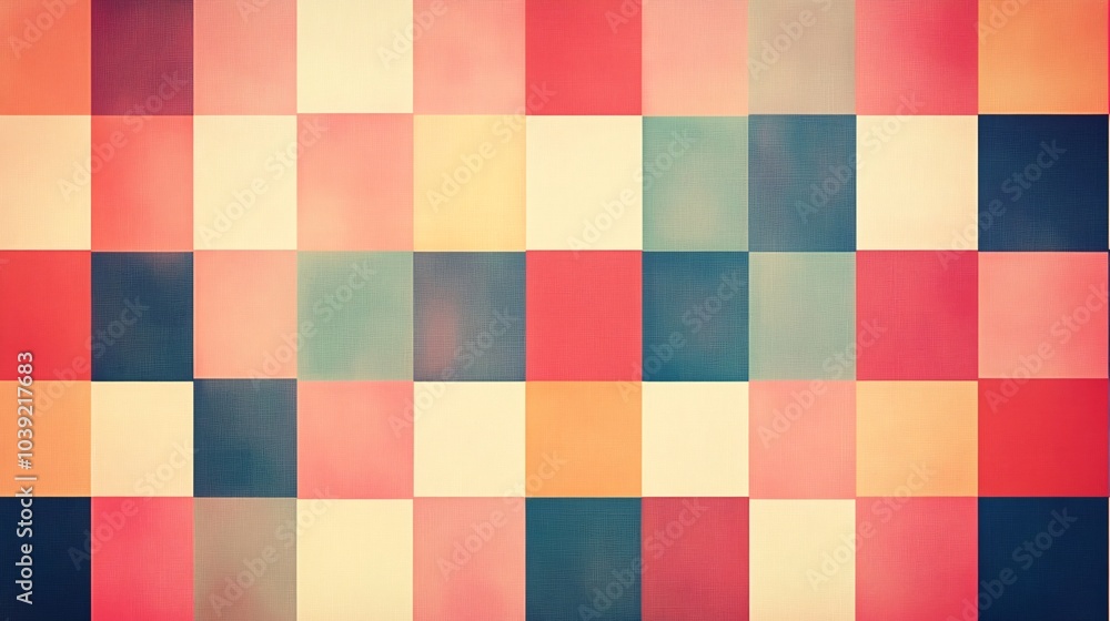 Abstract colorful squares pattern background. Abstract colorful squares pattern background.