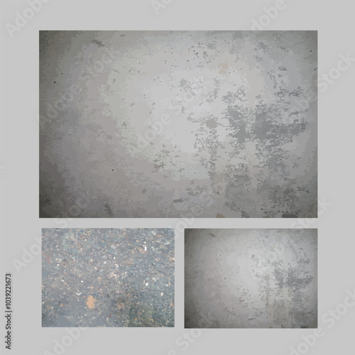 Vector texture of cement concrete rough gray texture skin texture