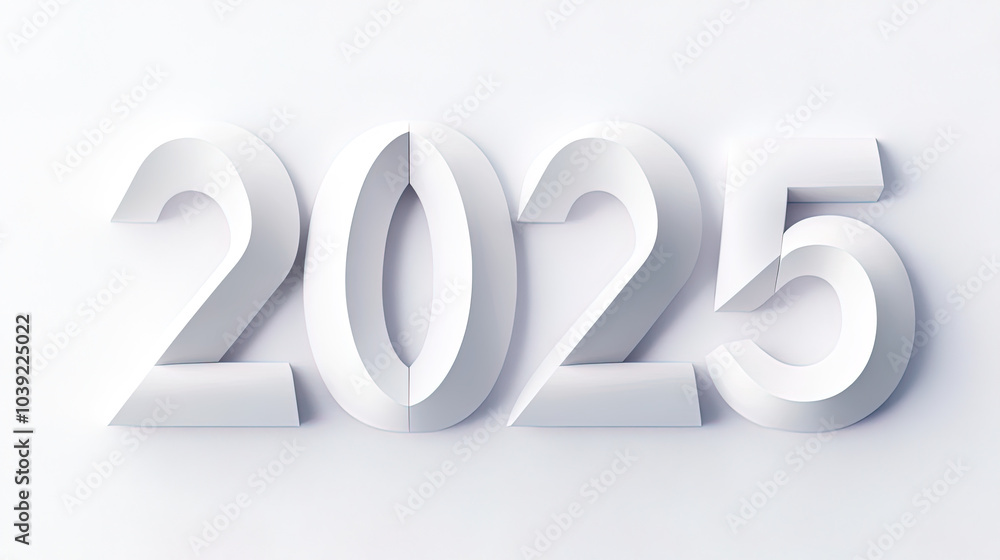 3d render of artistic numbers 3d render of artistic numbers