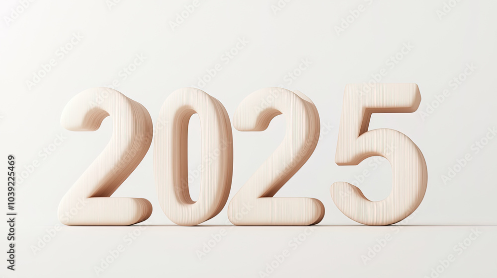 3d render of artistic numbers 3d render of artistic numbers