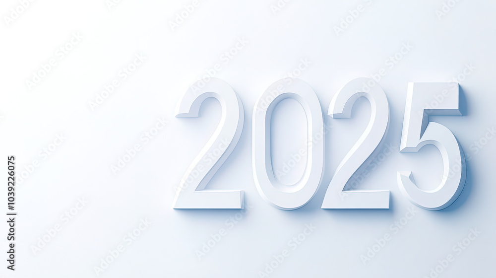 3d render of artistic numbers 3d render of artistic numbers