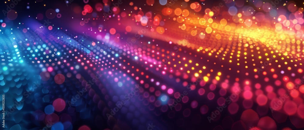 Vibrant Polka Dot Abstract Background Pattern Vibrant Polka Dot Abstract Background Pattern