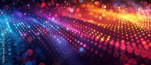 Wallpaper Mural Vibrant Polka Dot Abstract Background Pattern Torontodigital.ca