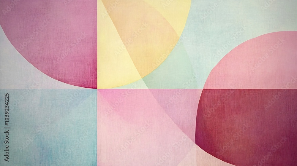 Abstract geometric pattern with pastel colors and textured surface. Abstract geometric pattern with pastel colors and textured surface.