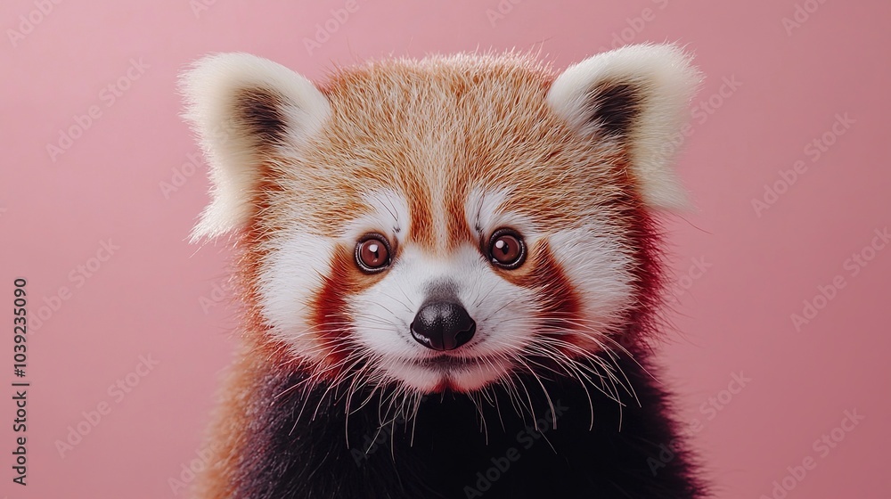Close-up Portrait of a Red Panda Close-up Portrait of a Red Panda