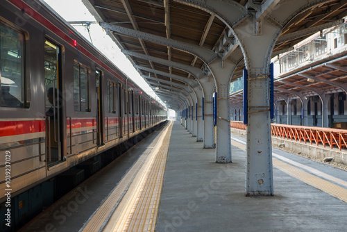 train in the station